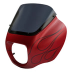 Headlight Fairing for Harley Softail Low Rider FXLRS (2018–2025) Wicked Red Denim
