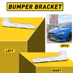 2X Front Bumper Bracket for Mitsubishi Lancer (2008–2017)
