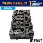 Cylinder Head Assembly for Yanmar 3TNM74 3TNM74F (NCJT, 3TNM74F-SAKV)