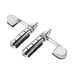 Stirrup Foot Pegs for Harley Dyna FXDF Fat Boy Softail Super Glide (2006-2017)
