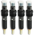 Set of 4 Fuel Injectors for Cummins B4.5 4BT 4BTA 6BT 5.9L (3802327 3902969 3909454)