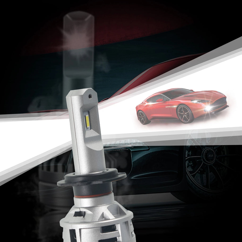 2X H7 Headlight Bulbs for   - LED, Cool White, 10000LM