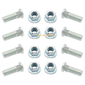 8x 3/8" Rear Wheel Studs for Polaris Trail Blazer 250 330 400 Worker 335 500
