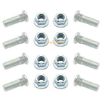 8x 3/8" Rear Wheel Studs for Polaris Trail Blazer 250 330 400 Worker 335 500