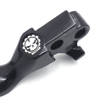 Chrome Skull Shorty Brake Clutch Levers for Harley XL/Dyna/Touring (1996–2007)