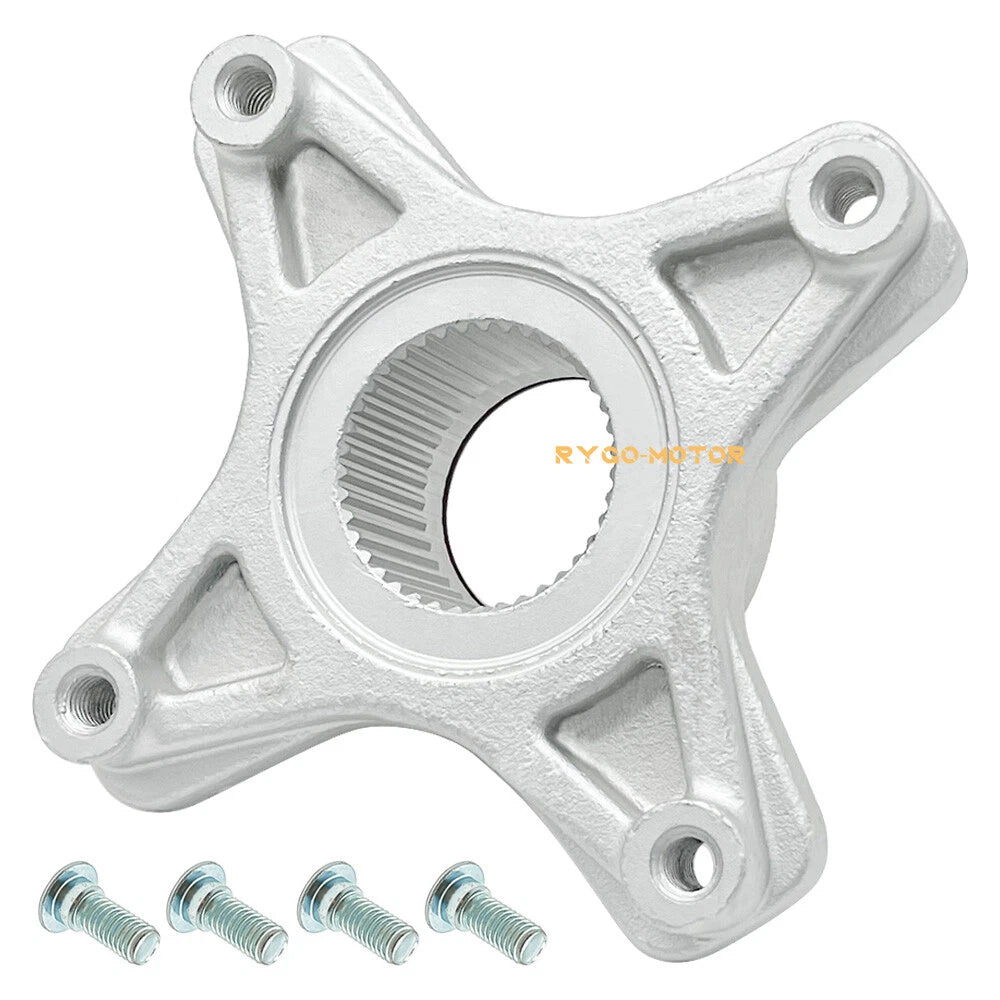 Rear Disc Brake Flange Rotor Hub w/Bolts for Honda Sportrax 400 (1999–2008)