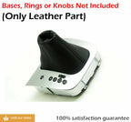 Automatic Shift Boot for VW Jetta Vento Bora (2005–2010) Black Vinyl Leather