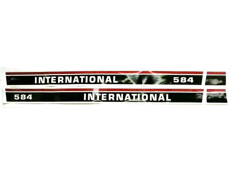 Decal Set for International 584 Tractors (1970–1980)