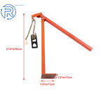 36in T Post Puller with Puller Plate & 47in Chain for Heavy Duty Fencing
