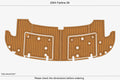 EVA Foam Swim Platform Pads for Fairline 59 (2004)
