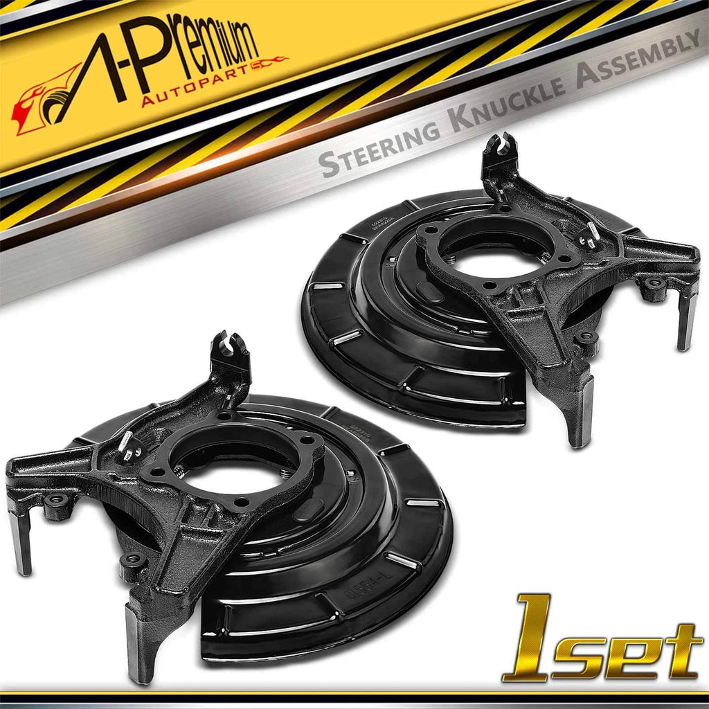Pair Rear Steering Knuckle & Hub Bearing for Ford Escape (2008–2012)