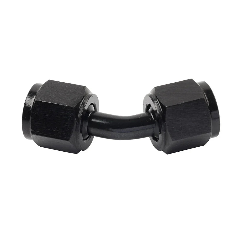 4AN Female to Female 45������ Swivel Coupler Fitting Adapter Connector