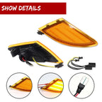 2X Front Side Marker Amber LED Lamp for Mercedes W251 R63 AMG