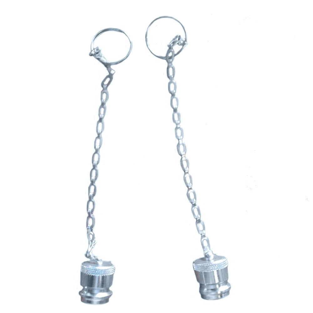 2X Hydraulic Outlet Dust Plugs for JD Two Cylinder Tractors