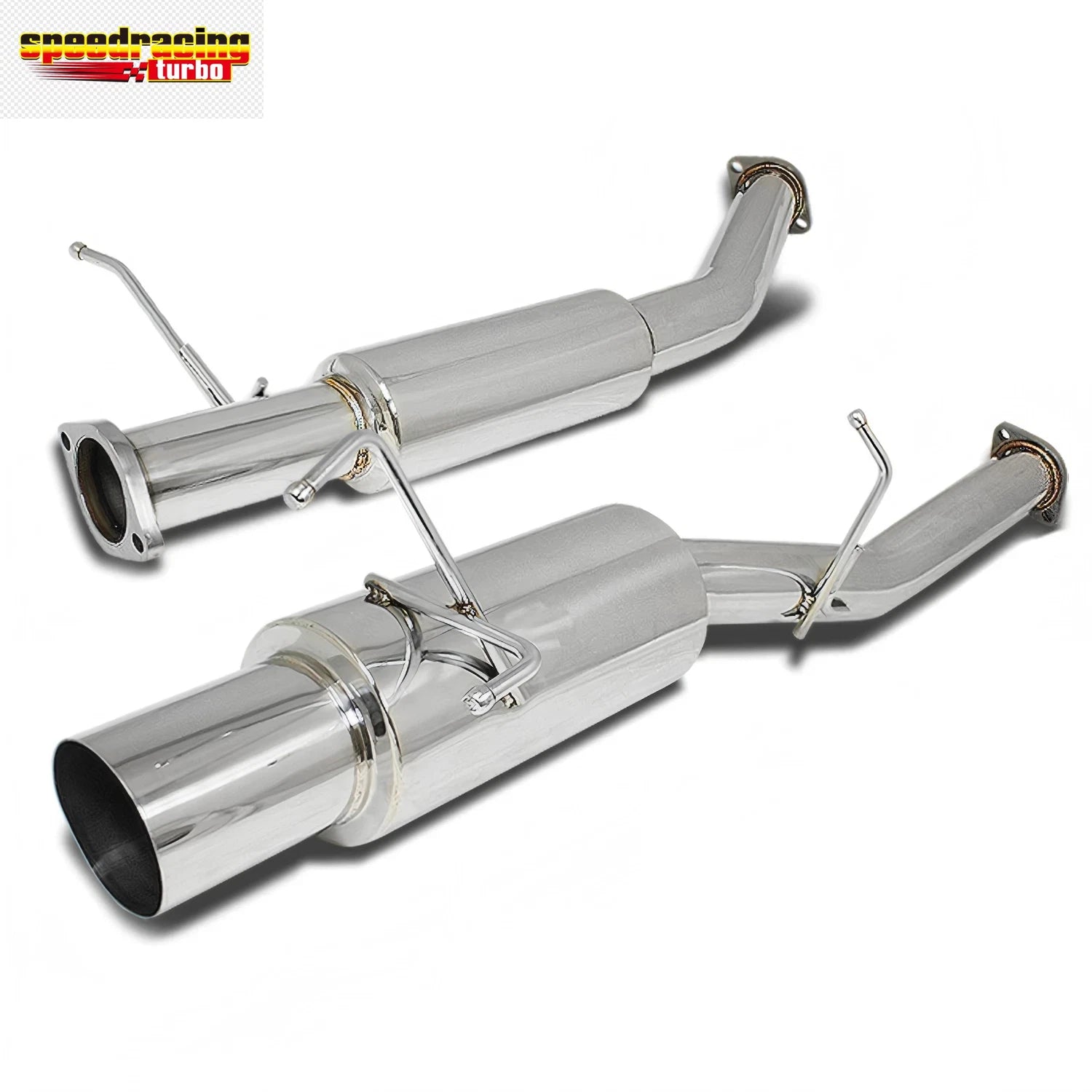 4" Stainless Muffler Tip for Nissan 240SX S13 (1989–1994)