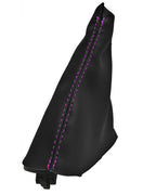 Leather Manual Shift Boot Cover for Dodge Ram 1500 (2002–2008) Purple Stitch