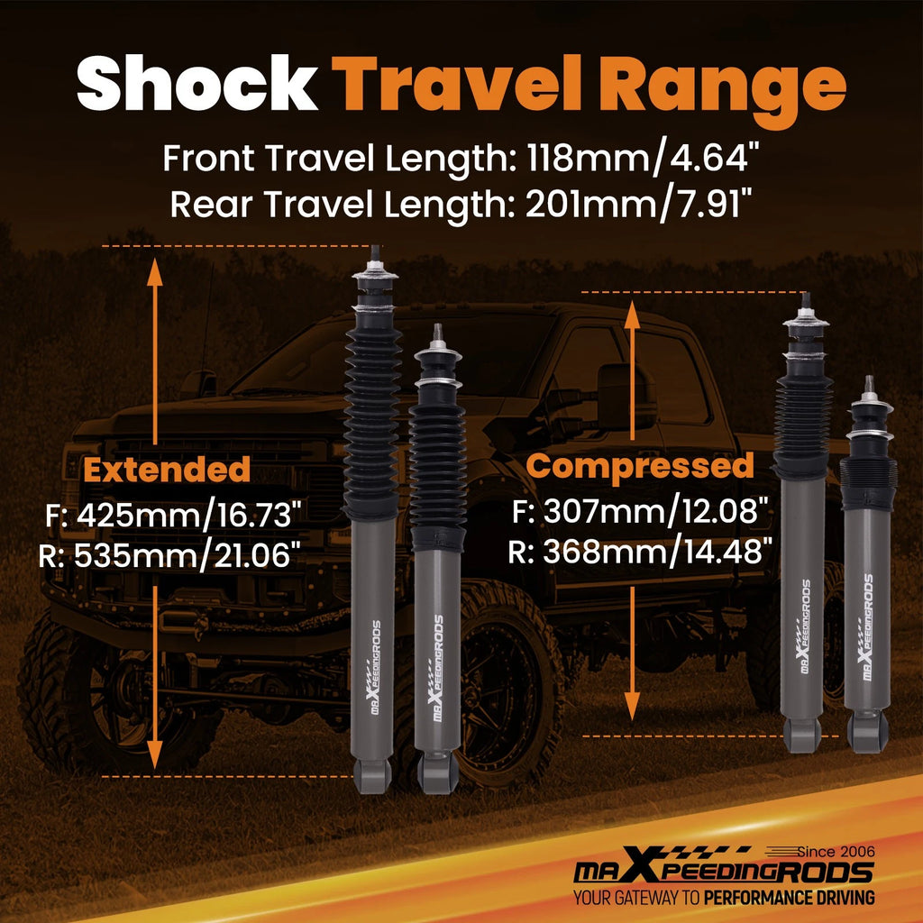 Lowering Kit for Ford F100 F150 2WD (1973–1979) 3" Front 3"-4" Rear