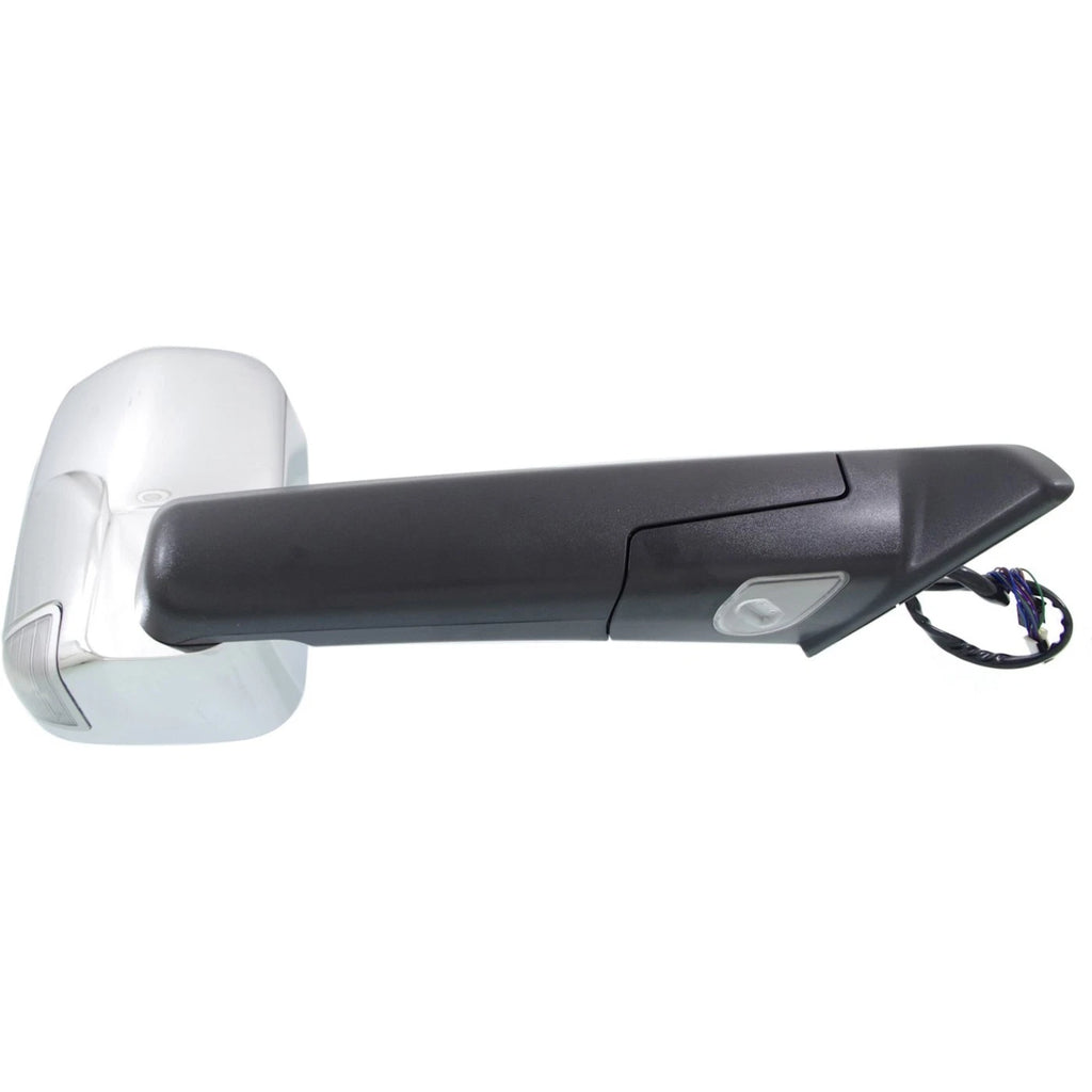 Power Heated Towing Mirrors for Ram 1500 (2013–2018) Chrome Turn Signal