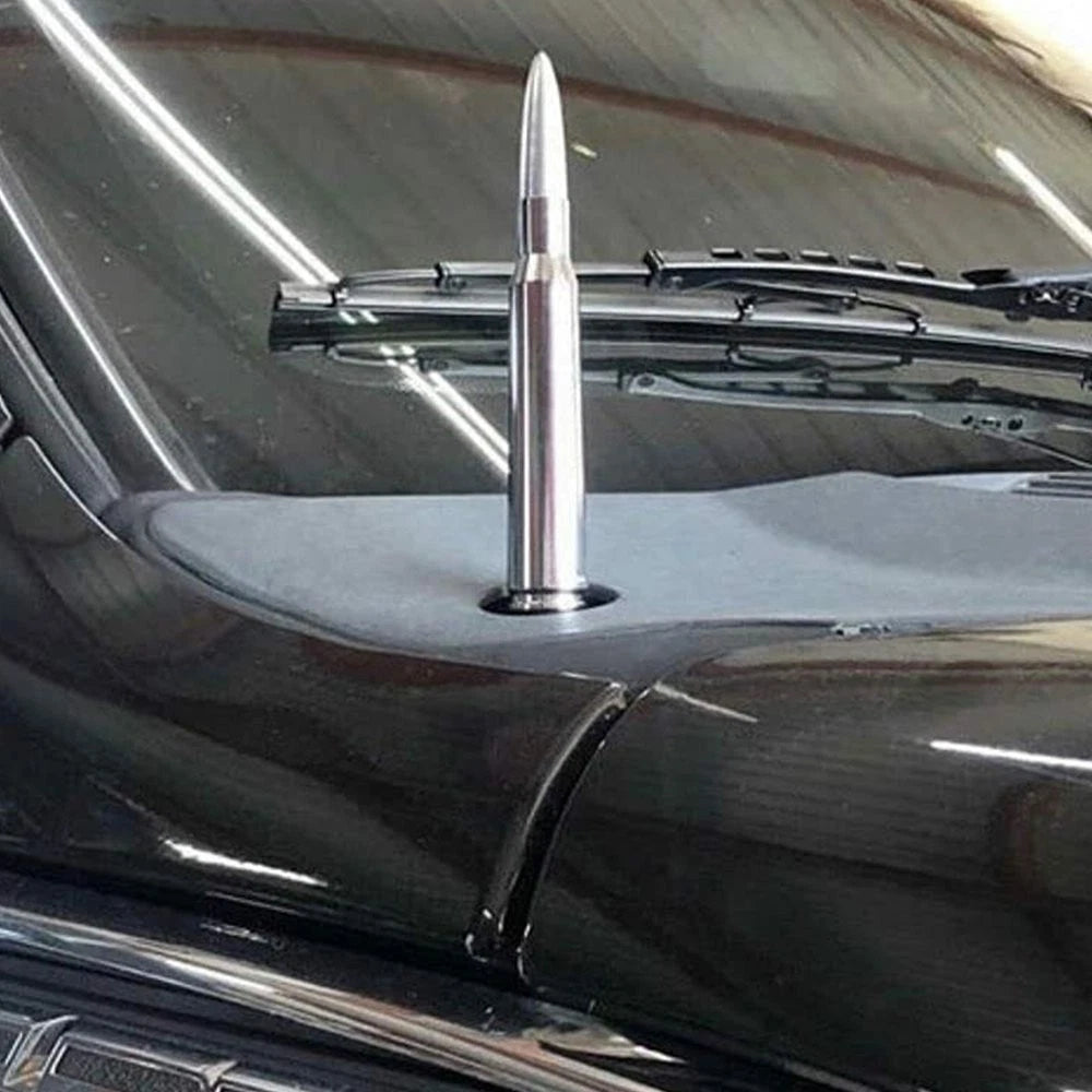 Bullet Antenna 50 Caliber for Dodge Ram 1500, Ford F150 Raptor, Bronco