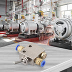 Pneumatic Valve Metal Replacement for (6mm Connector)