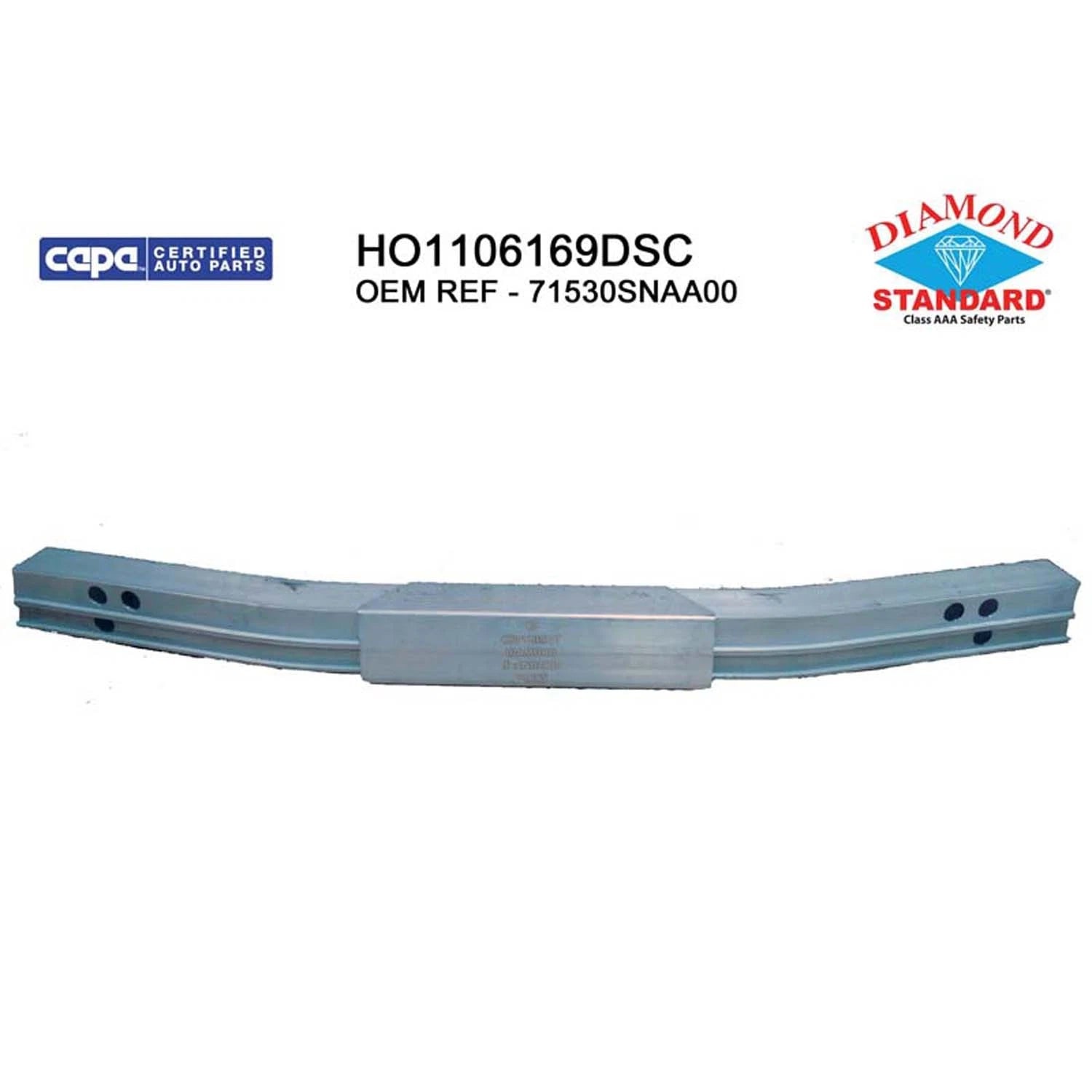 Replacement Aluminum Rear Bumper Impact Bar (See compatibility Chart)