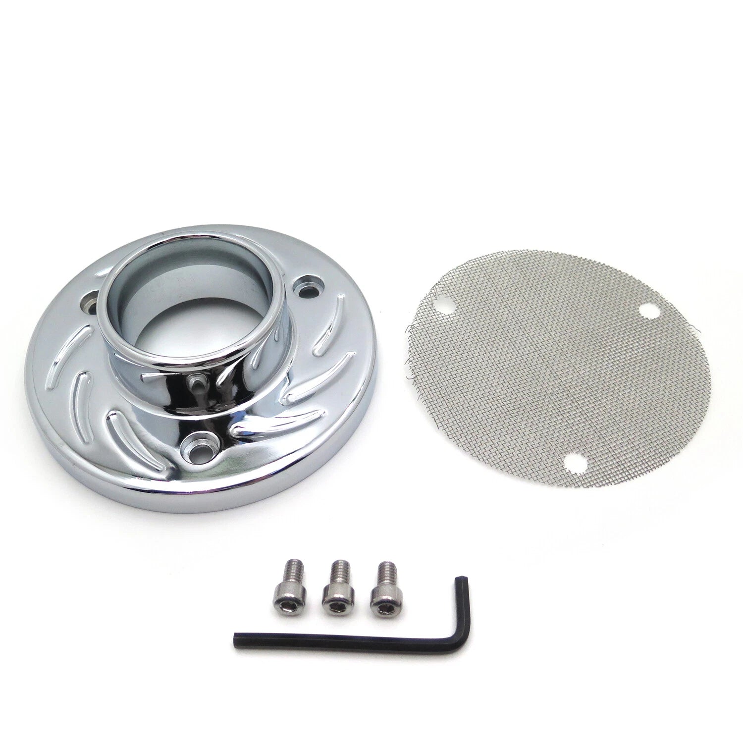 Polished Chrome Exhaust Tip Muffler for Honda TRX450R (2000–2005)