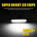 2X Front/Smoke Rear White LED Marker Side Light for Mazda Miata MX-5 (1990–2005)