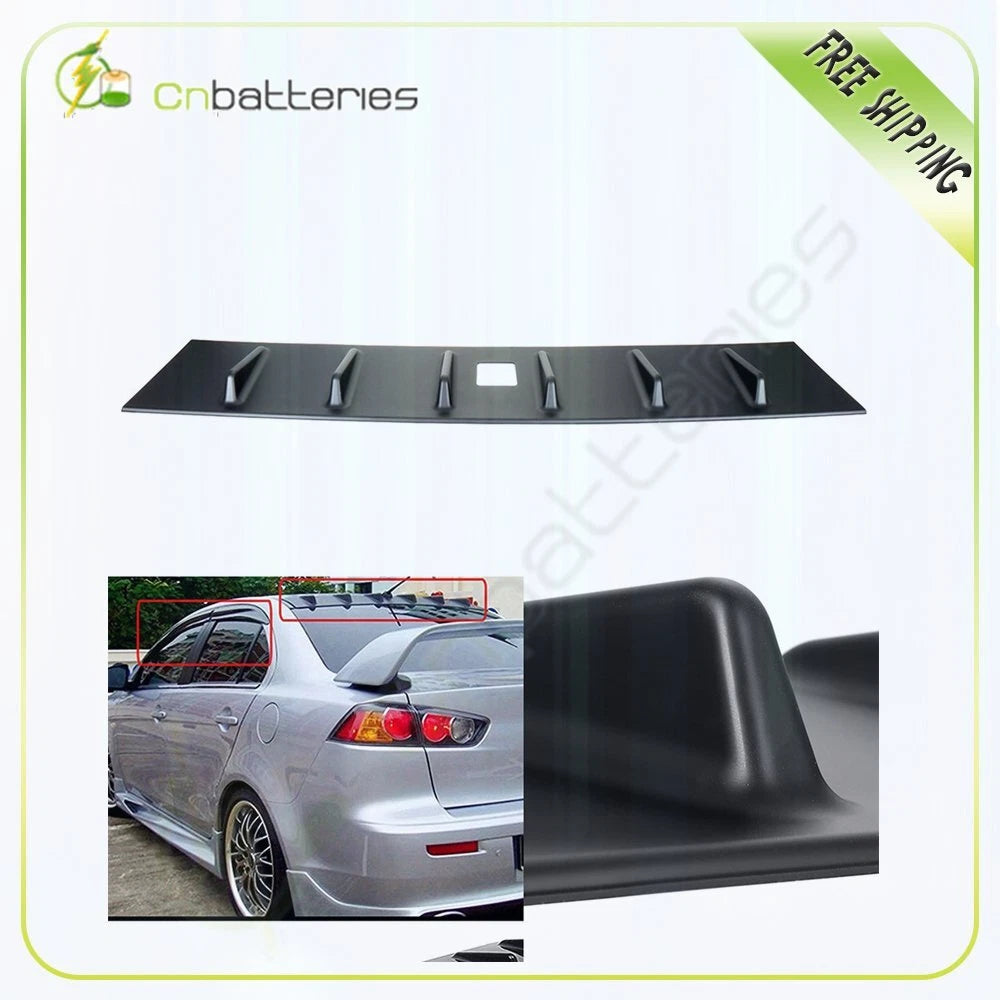 Roof Shark Fin Vortex Generator Spoiler Wing for Mitsubishi Lancer (2008–2016)