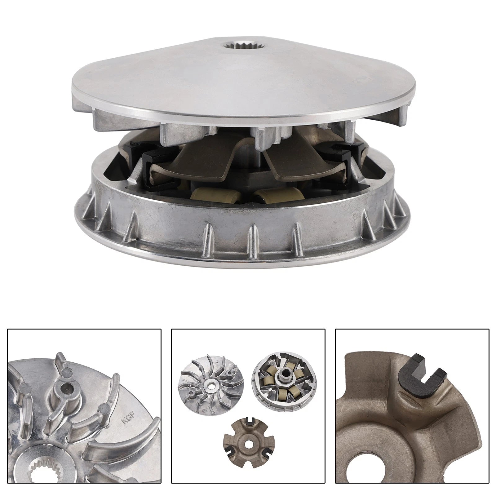 Front Clutch Variator Pulley Set 22011-KCW-851 for Honda S-Wing 150 (2005–2010)