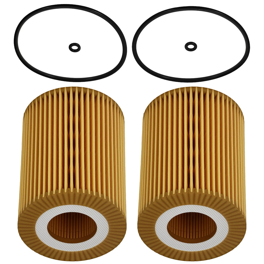 2X Oil Filter for Mercedes Benz W211 W164 X164 W251 Diesel HU821x 5175571AA