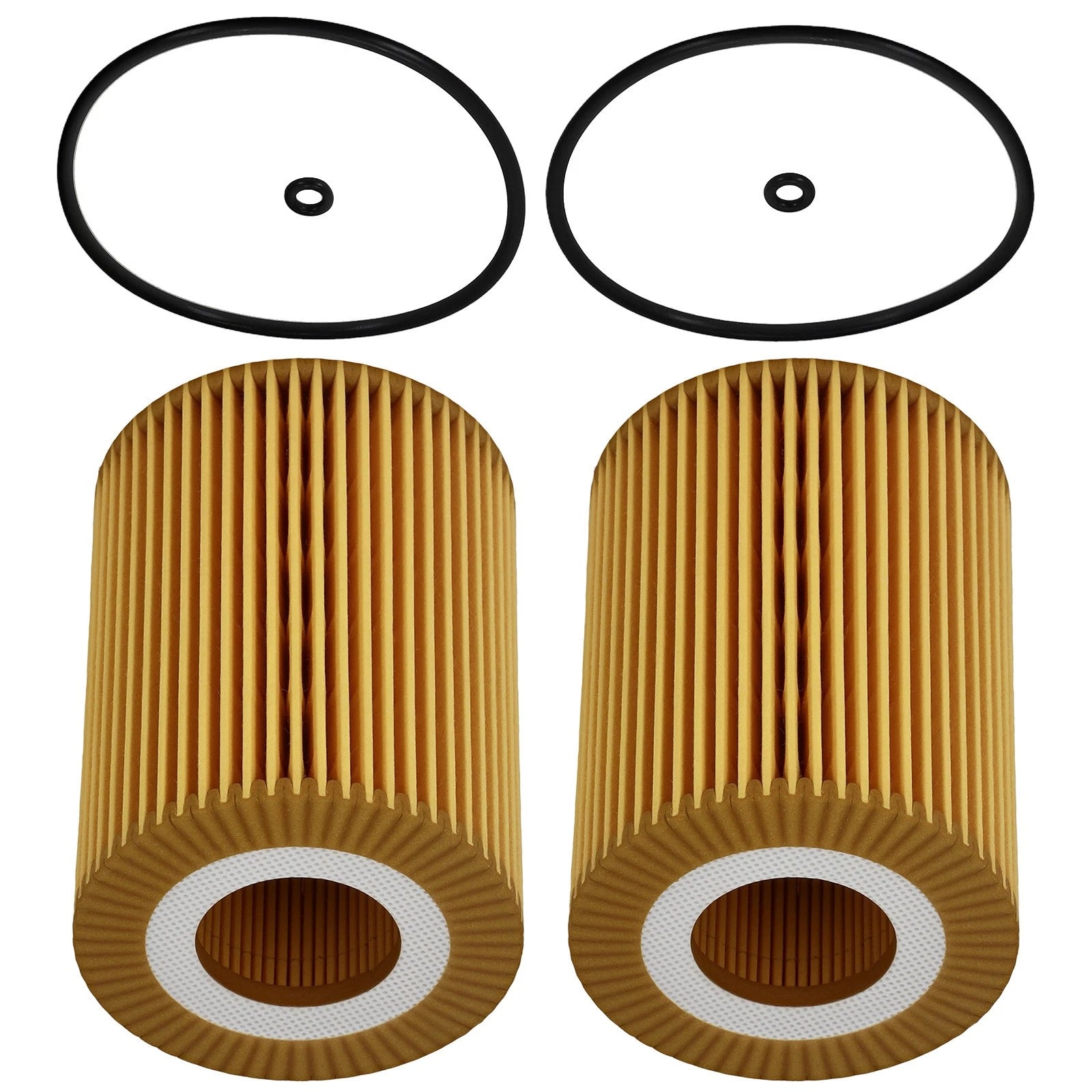 2X Oil Filter for Mercedes Benz W211 W164 X164 W251 Diesel HU821x 5175571AA