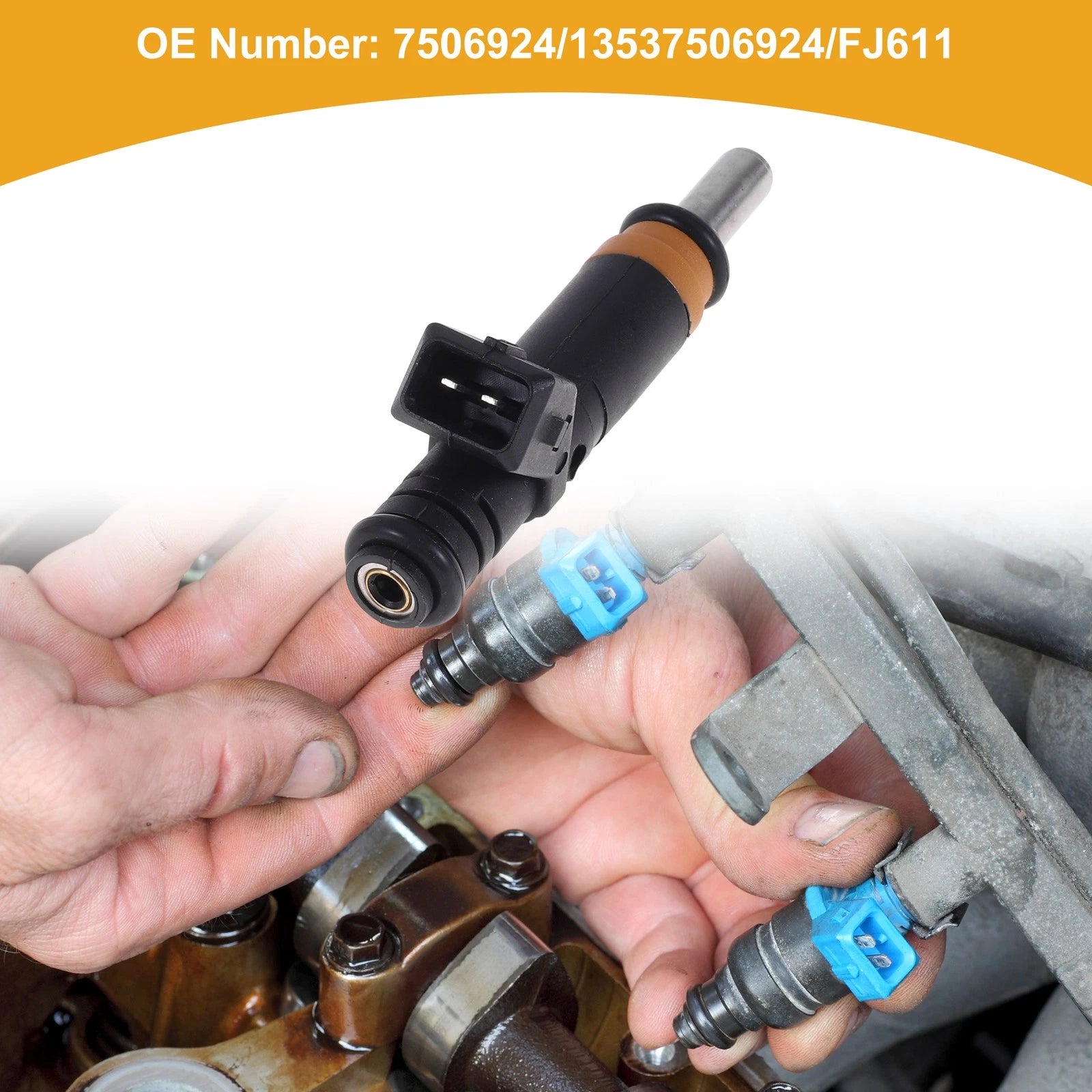 Fuel Injector No.7506924 for BMW 7 Series E65 V8 (2002–2003)