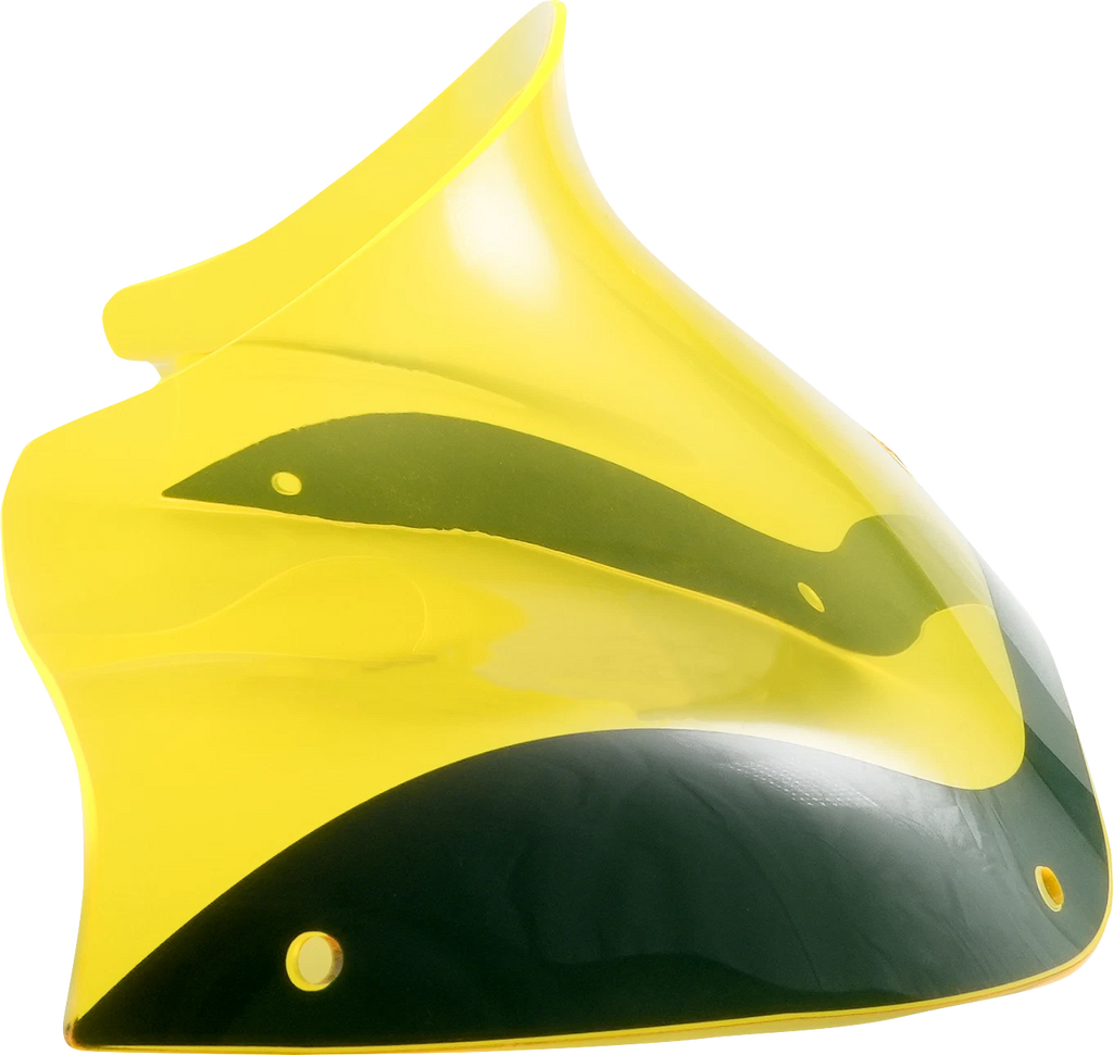 Klock Werks 8" Kolor Flare Windshield for FLTR (KWW-01-0624) - Yellow Ice