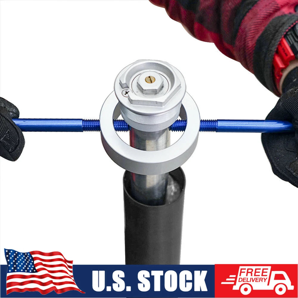 CNC Motorcycle Fork Spring Compressor Tool for Ducati Yamaha Kawasaki (Universal)