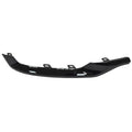 Replacement Black Gloss/Painted ABS Plastic Rear Driver Bumper Cover Molding