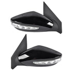Power Heated Side Mirror Pair for Hyundai Sonata (2011–2014) - With Signal Light