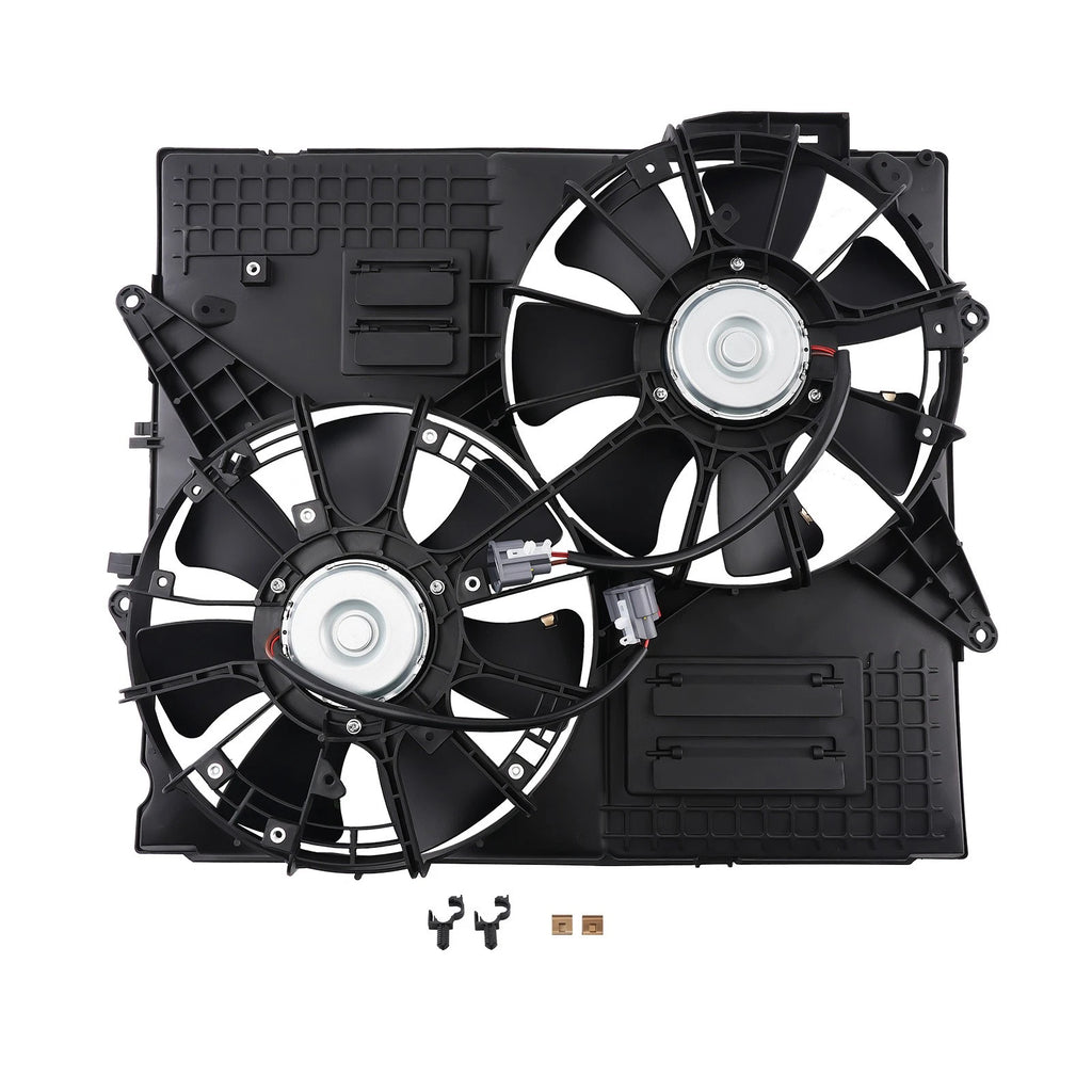 Cooling Fan Assembly for Cadillac CTS V8 2009 (19129773, 240W, Plastic)