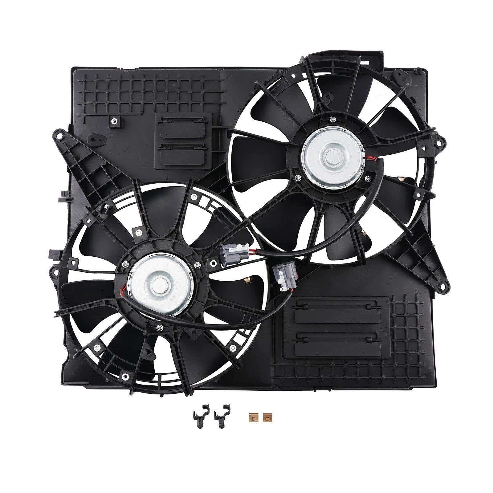Cooling Fan Assembly for Cadillac CTS V8 2009 (19129773, 240W, Plastic)