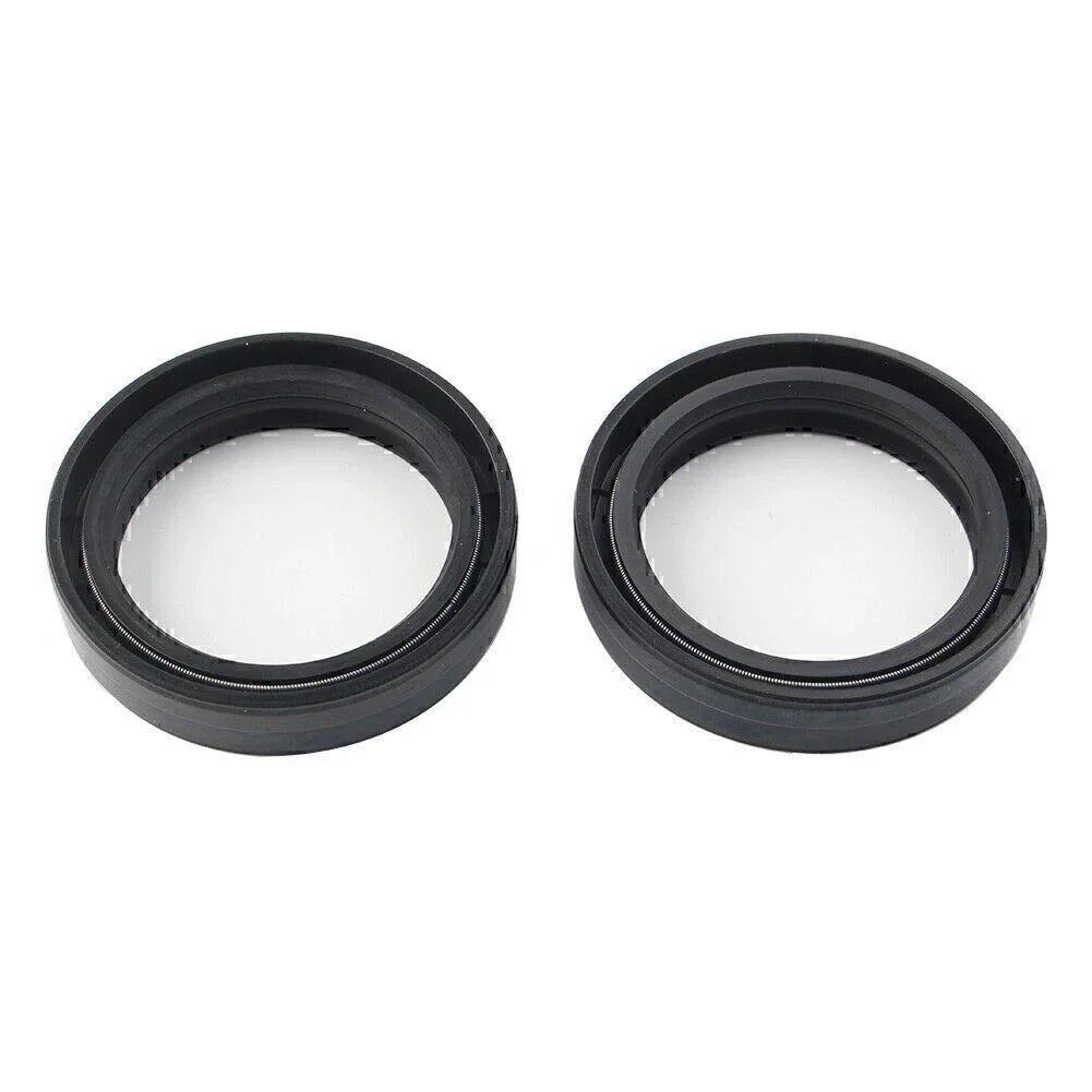 Black 48x60mm Motorcycle Front Fork Damper Shock Absorber Oil Seal