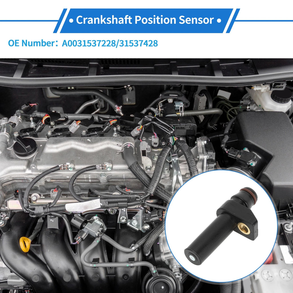 Crankshaft Position Sensor for Mercedes-Benz W202 C200 (1994–2000) No.A0031537228