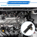 Crankshaft Position Sensor for Mercedes-Benz W202 C200 (1994–2000) No.A0031537228