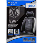 3-Piece Sideless Synthetic Leather Seat Cover for Ram Truck