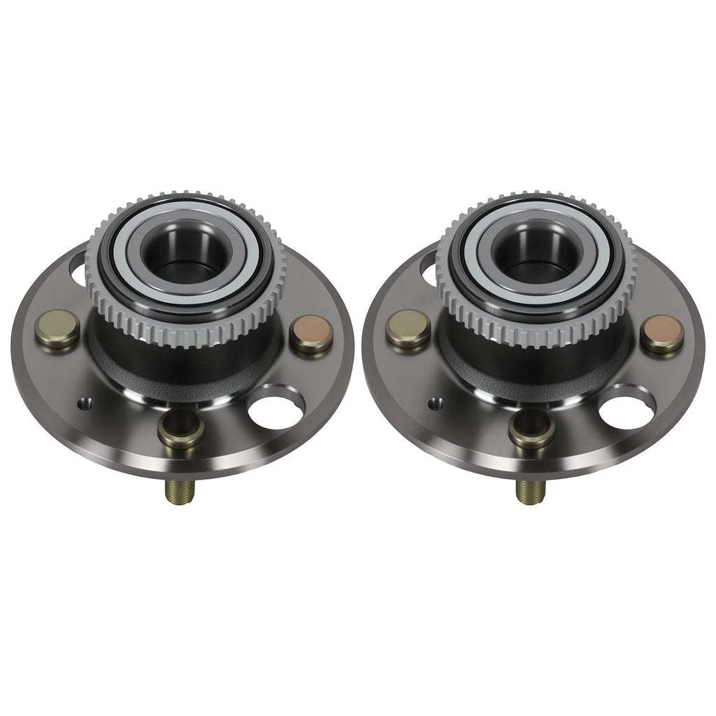 4X Rear LH RH ABS Wheel Hub Assembly for Honda Civic Del Sol Integra (1992–2000)