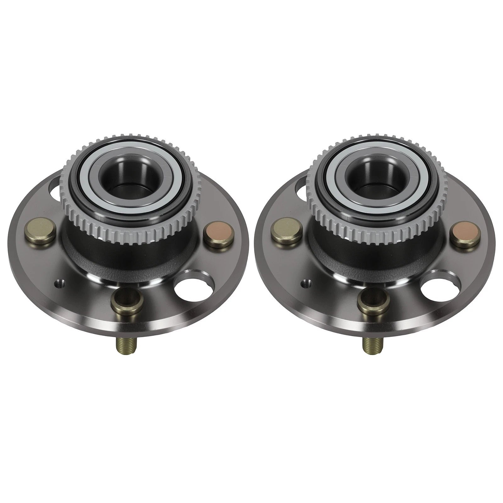 4X Rear LH RH ABS Wheel Hub Assembly for Honda Civic Del Sol Integra (1992–2000)