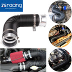 3" Flexible Cold Air Intake Hose Filter Pipe Kit for Universal Applications