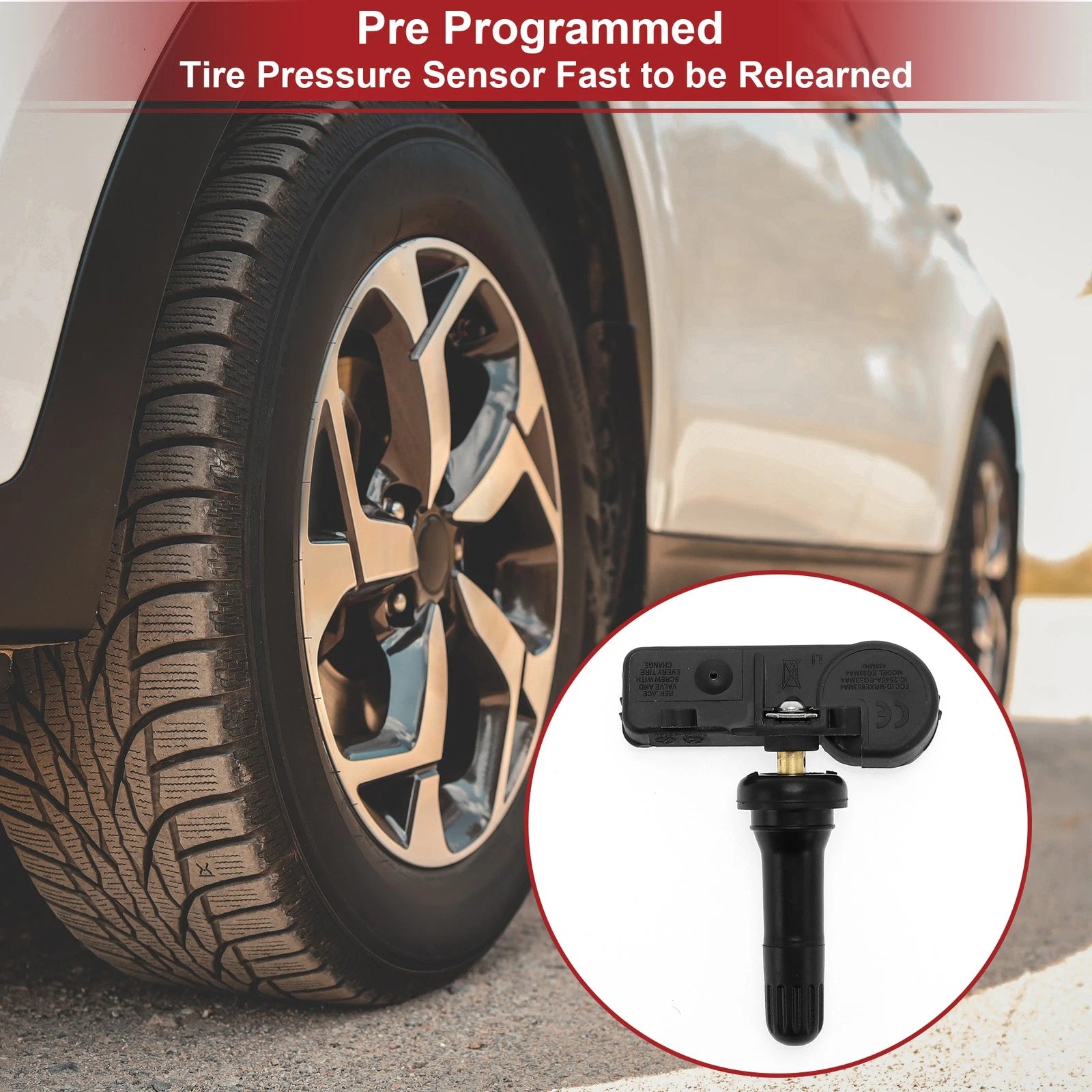 Tire Pressure Sensor for RAM 1500/2500/3500/4500/5500 (2009) 433MHz