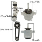 Set of 4 Engine Motor and Transmission Mounts for 2011-2016 Make Model