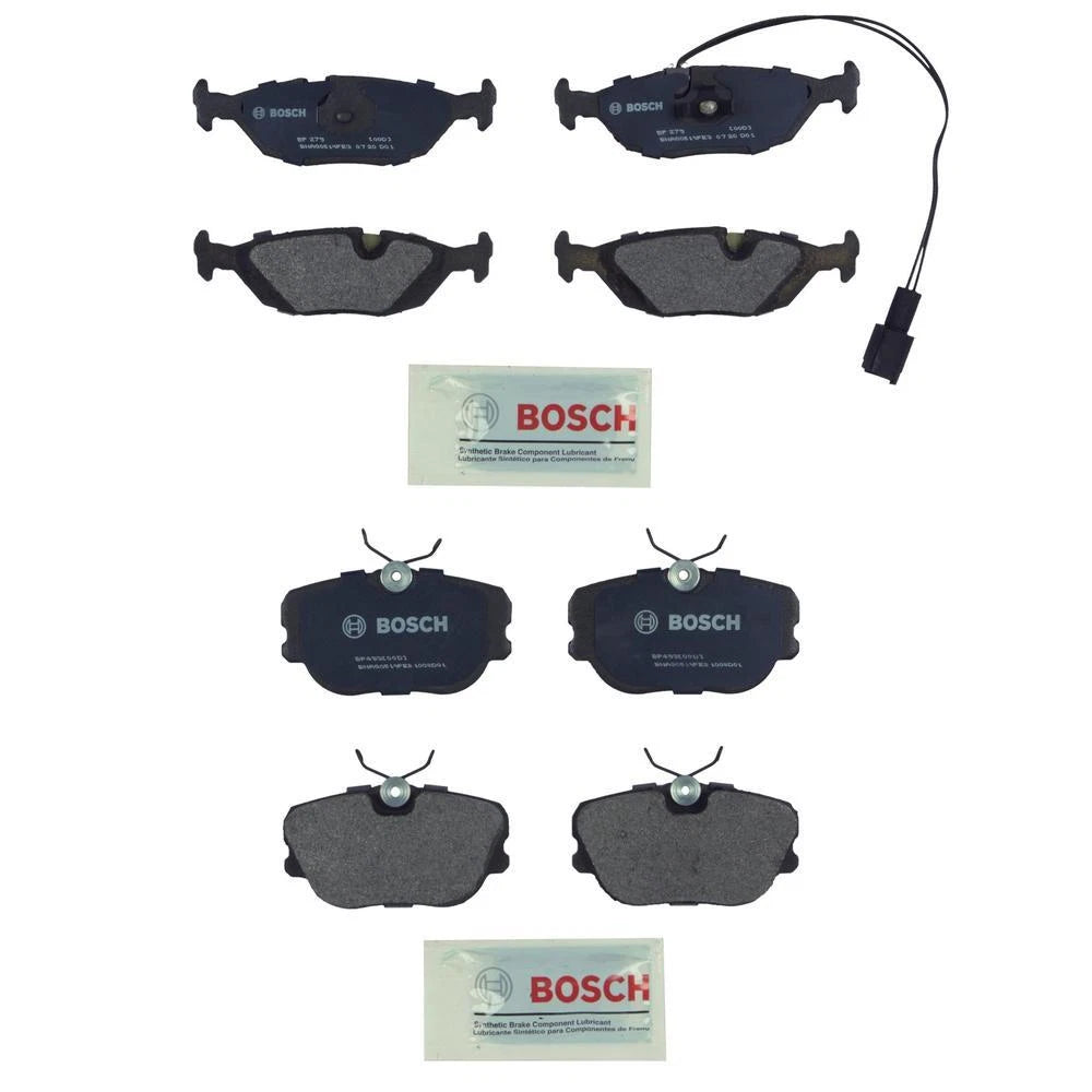 Bosch QuietCast Disc Brake Pads Kit for BMW E30 3-Series (1982–1994)