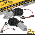 2X Window Motors with Anti-Clip for Ford F-150 F-250 F-350