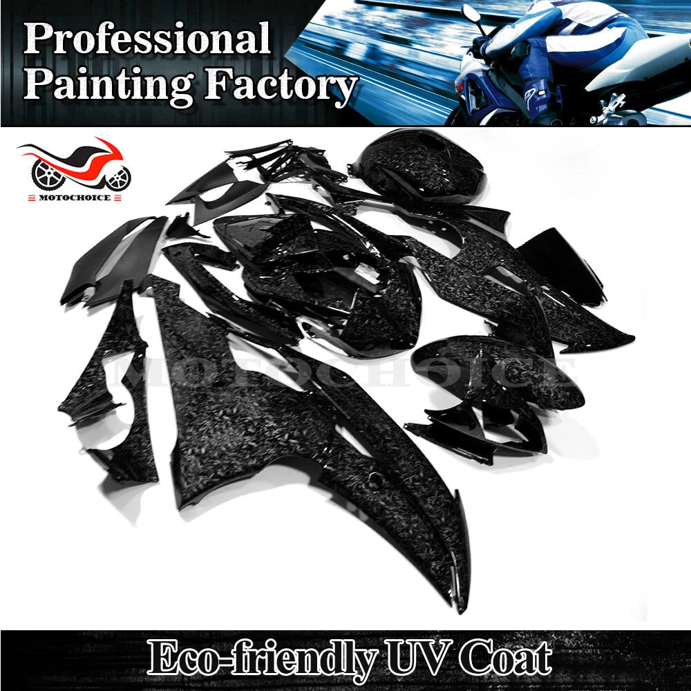 Forged Carbon Fiber Fairing Kit with Tank Cover for Yamaha YZF R6 (2008–2016)